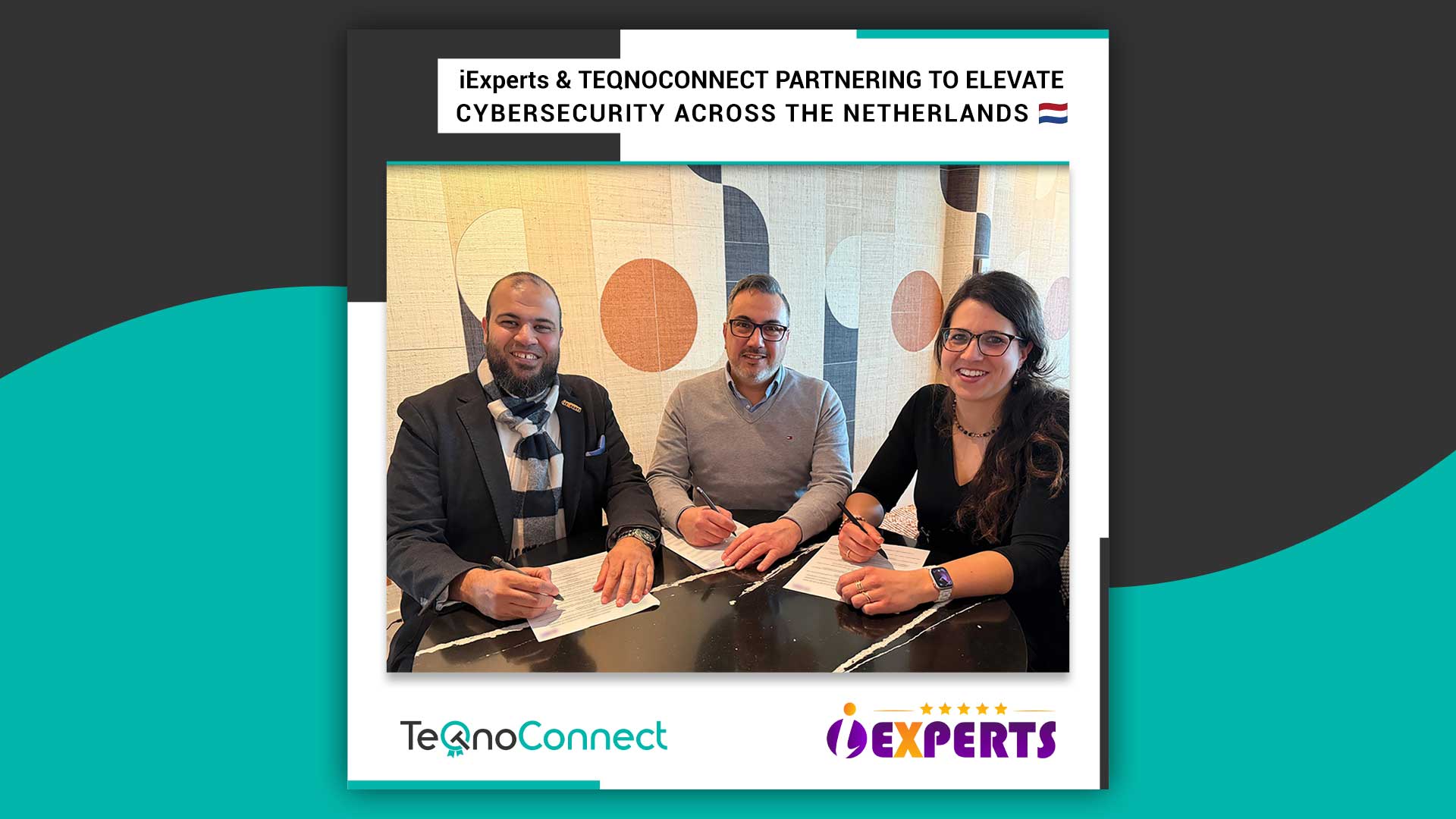 iExperts & TeQnoConnect Partner to Elevate Cybersecurity Across the Benelux