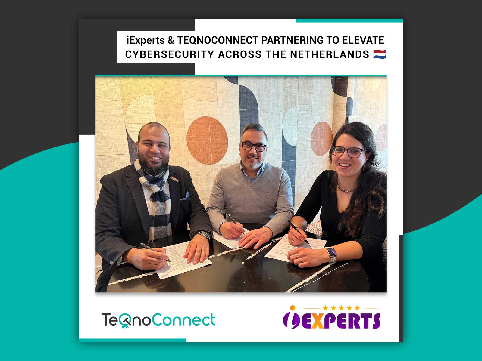 iExperts & TeQnoConnect Partner to Elevate Cybersecurity Across the Benelux