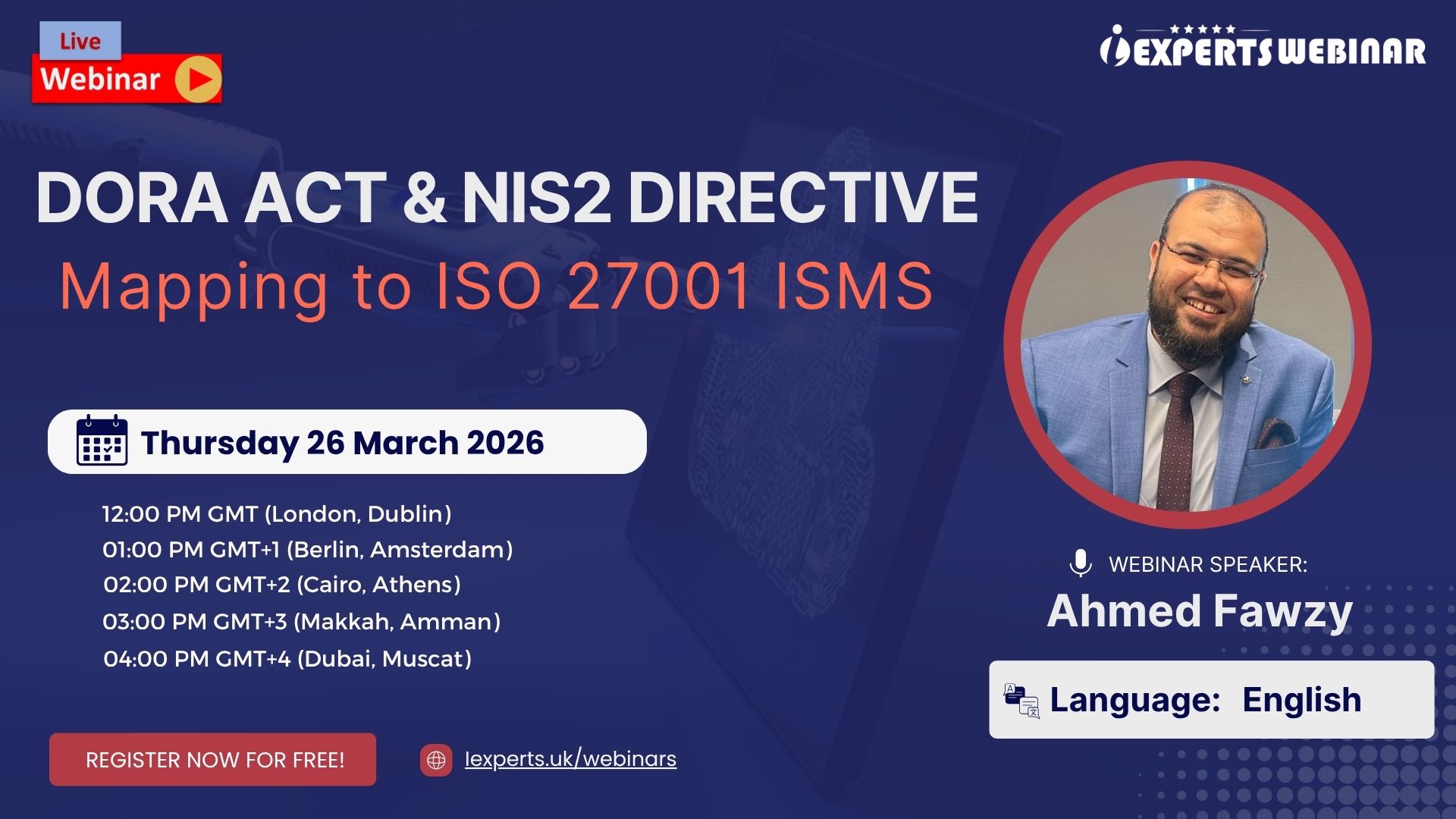 DORA Act & NIS2 Directive Mapping to ISO 27001 ISMS