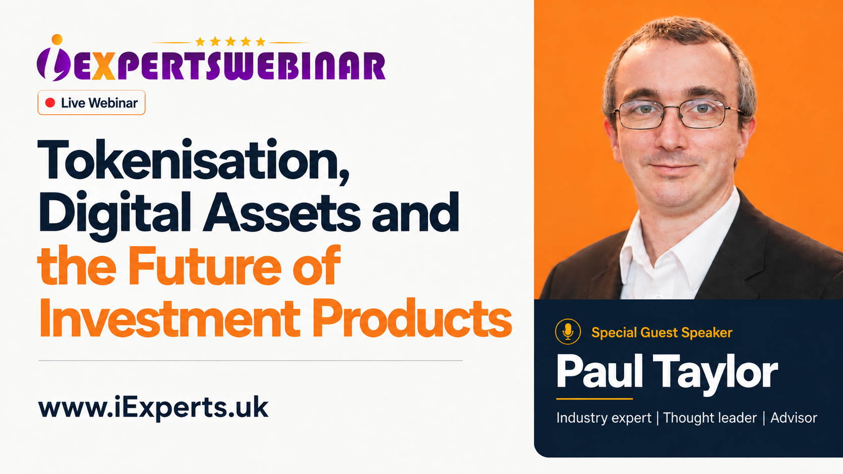 Tokenisation, Digital Assets and the Future of Investment Products